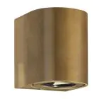 Nordlux Canto 2 Wall Light Brass Gold Up & Down 10.6W 500lm - 830 Warm White