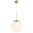 Nordlux Grant Pendant Glass Gold | Suitable for E27