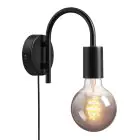 Nordlux Paco Wall Light Metal Black | Suitable for E27