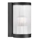 Nordlux Coupar Wall Light Aluminium Black | IP54 - Suitable for E27
