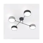 Emibig Ceiling Light Maga Steel Black | Suitable for 4x E14 - Max 10W