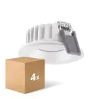 Multipack 4x Ledvance LED  SPOT AIR FIX Aluminium  6W 570lm 36D - 940 Cool White | Cutout 68mm - IP65 - Best Colour Rendering -  Dimmable