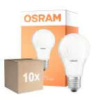Multipack 10x Osram Parathom LED Star E27 Pear Frosted 8.5W 806lm - 827 Extra Warm White | Replaces 60W