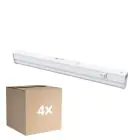 Multipack 4x Noxion LED Batten Batline V2.0 4W 480lm - 830-865 CCT | 30cm