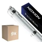 Multipack 9x Noxion LED Waterproof Batten Poseidon V3.0 30W 3900/4200lm - 830-865 CCT | 120cm - Through Wiring (5x2.5mm2) - Motion and Light Sensor