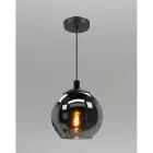 Eglo Pendant Ariscani Steel Black | Suitable for E27