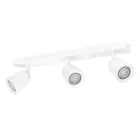 Eglo Ceiling Spot Camaldoli Steel White | Suitable for 3x GU10