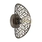 Eglo Wall Light Swaby Steel Bronze | IP20 - Suitable for 1x E27 
