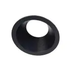 Noxion Recessed Spot D-round MR16 Black | Cutout 70mm - GU10 Socket